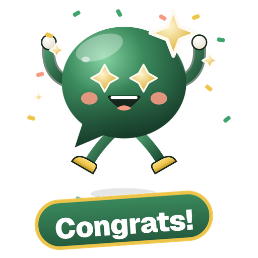 Congrats!